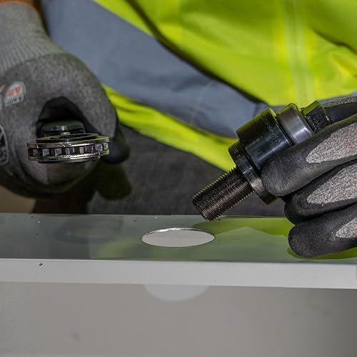 Miniatura 3 de Klein Tools 53727SEN - Juego de punzones con acabado negro, diseño optimizado, calibre 10, con acabado negro, 34 pulgadas