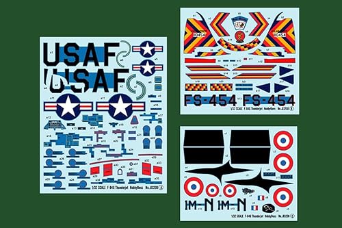 Miniatura 3 de Hobby Boss Kit de construcción de modelo de avión Thunderjet F-84G