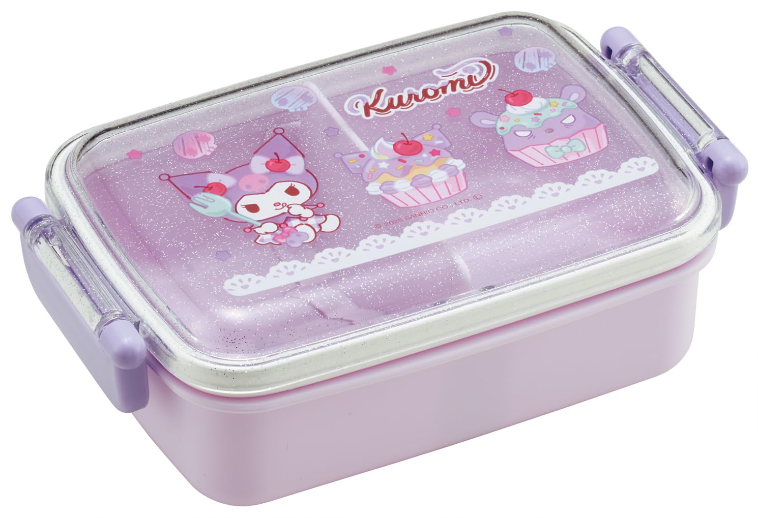 Skater Sanrio Kuromi Bento Box 15.2oz Children Lunch Box Made in Japan