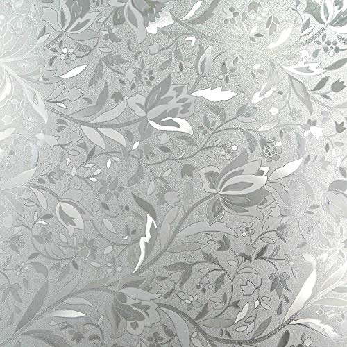 WISDOM Window Glass Decorative Frosted Film Heat Control Film Sel...