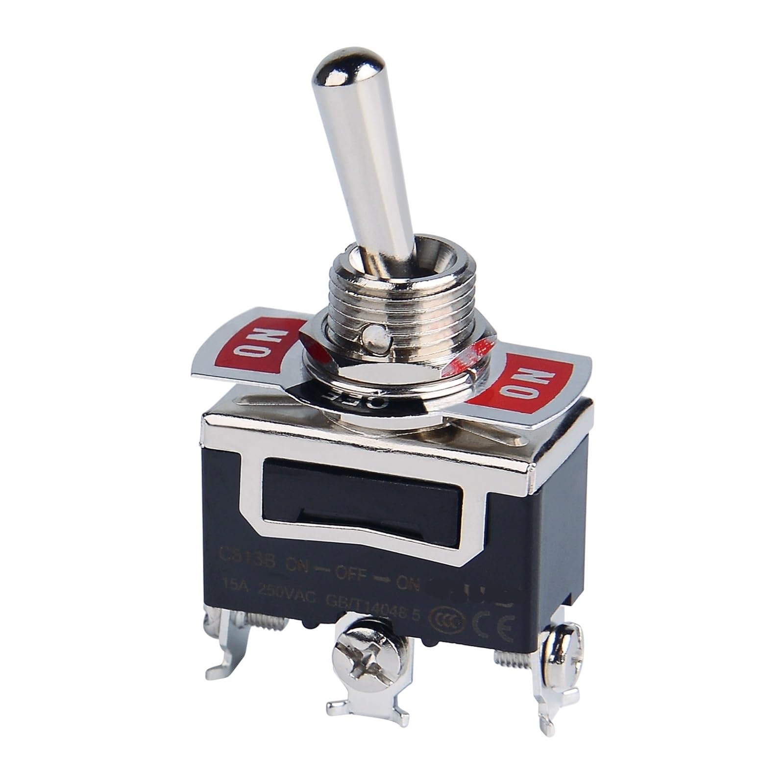 Interrupteur à bascule pour commande de moteur inverseur triphasé C513B