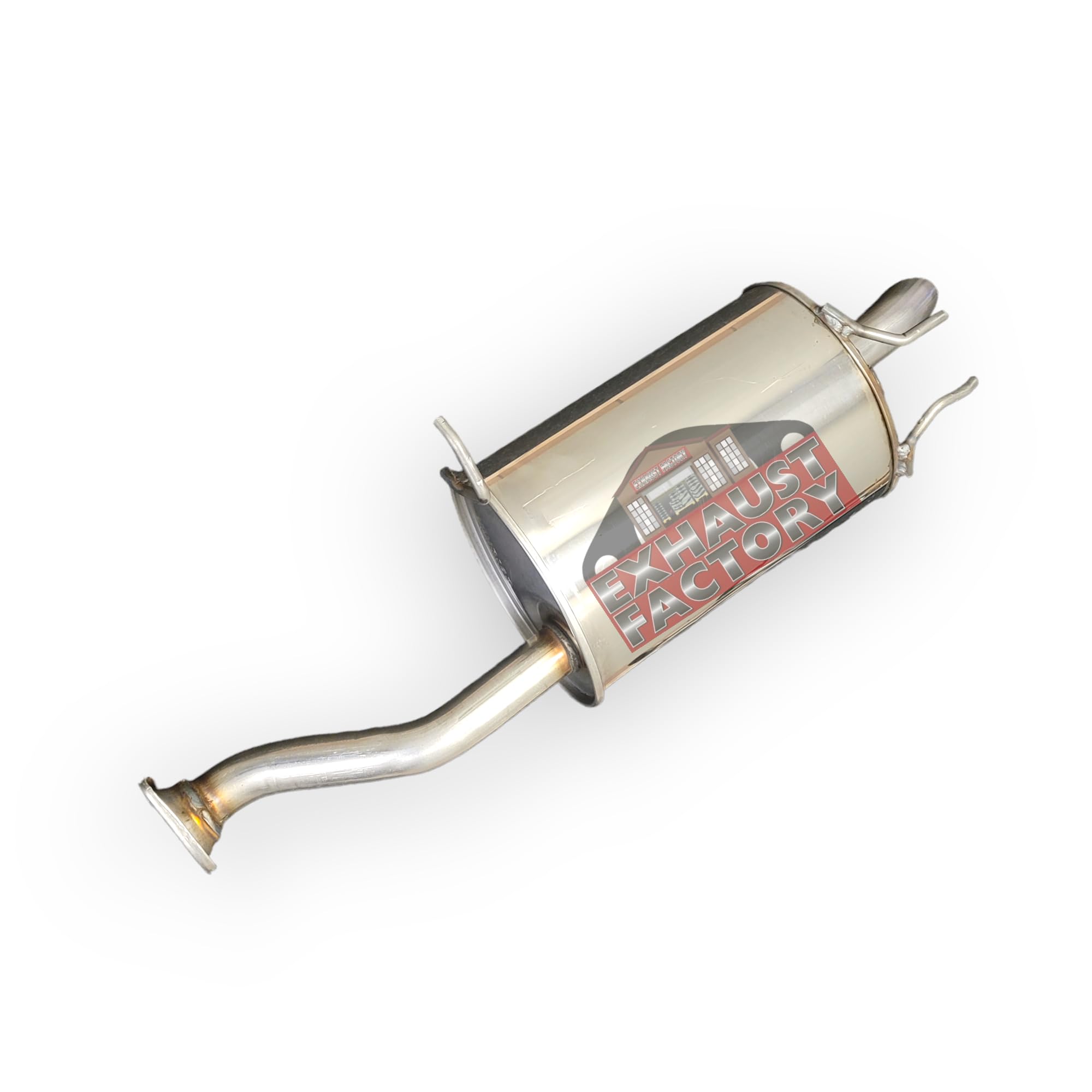 100-3131 STAINLESS STEEL REAR MUFFLER ASSEMBLY FITS 2016