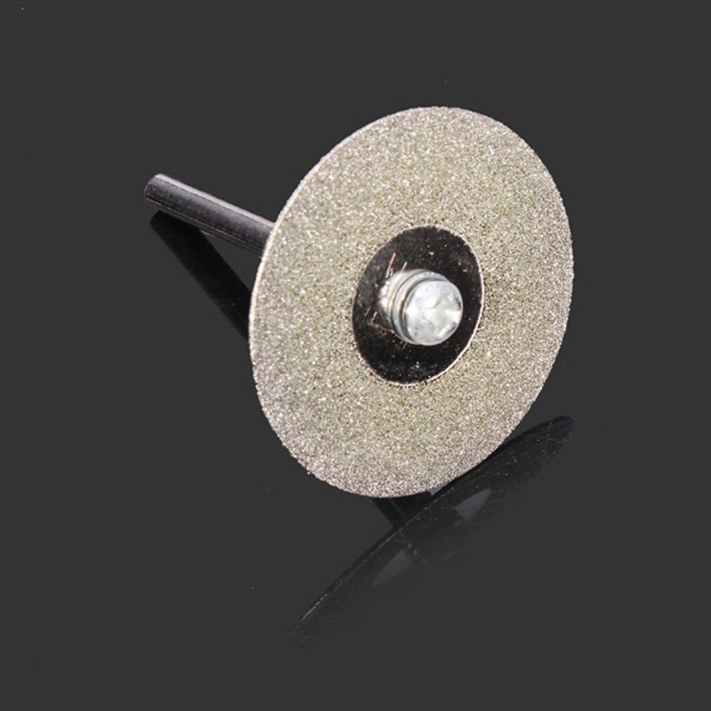 Diamond Cutting Wheel, Lukcase 10PCS 1/8" Diamond Cutting Discs Cut-off Wheel Blades Set For Dremel Rotary Tool