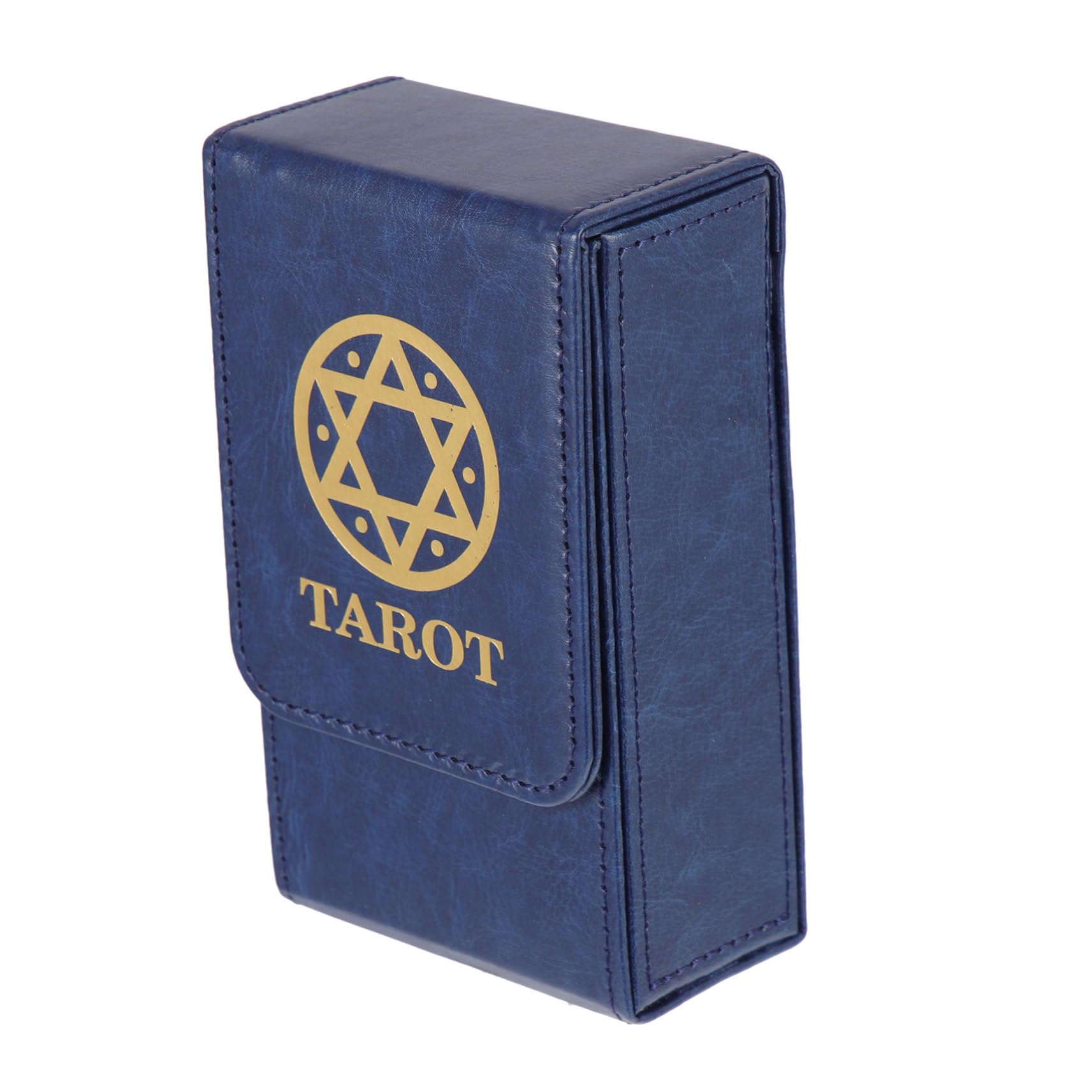 PRETYZOOM Portable Tarot Storage Box Rectangular PU Container for Tarot Cards Easy to Clean Design for Card Organization Tarot Enthusiasts