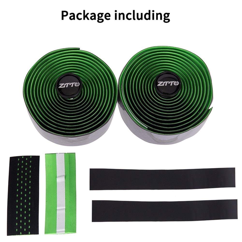nastro per manubrio da bicicletta, Nastro manubrio for bici da corsa, nastro for bicicletta, for ciclismo, cinghie di fissaggio(90 X 200 Cm)