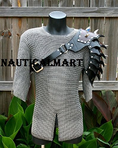 Chainmaille Medieval Shirt Knight Armor - Medieval Reenactment - LARP Costume Armor