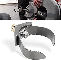 Vista 10 de 52817 T-231 - Herramienta de limpieza de drenaje de acoplamiento de cable C resistente de 2-1/2 pulgadas, se adapta a cables seccionales C-4 C-6 C-7