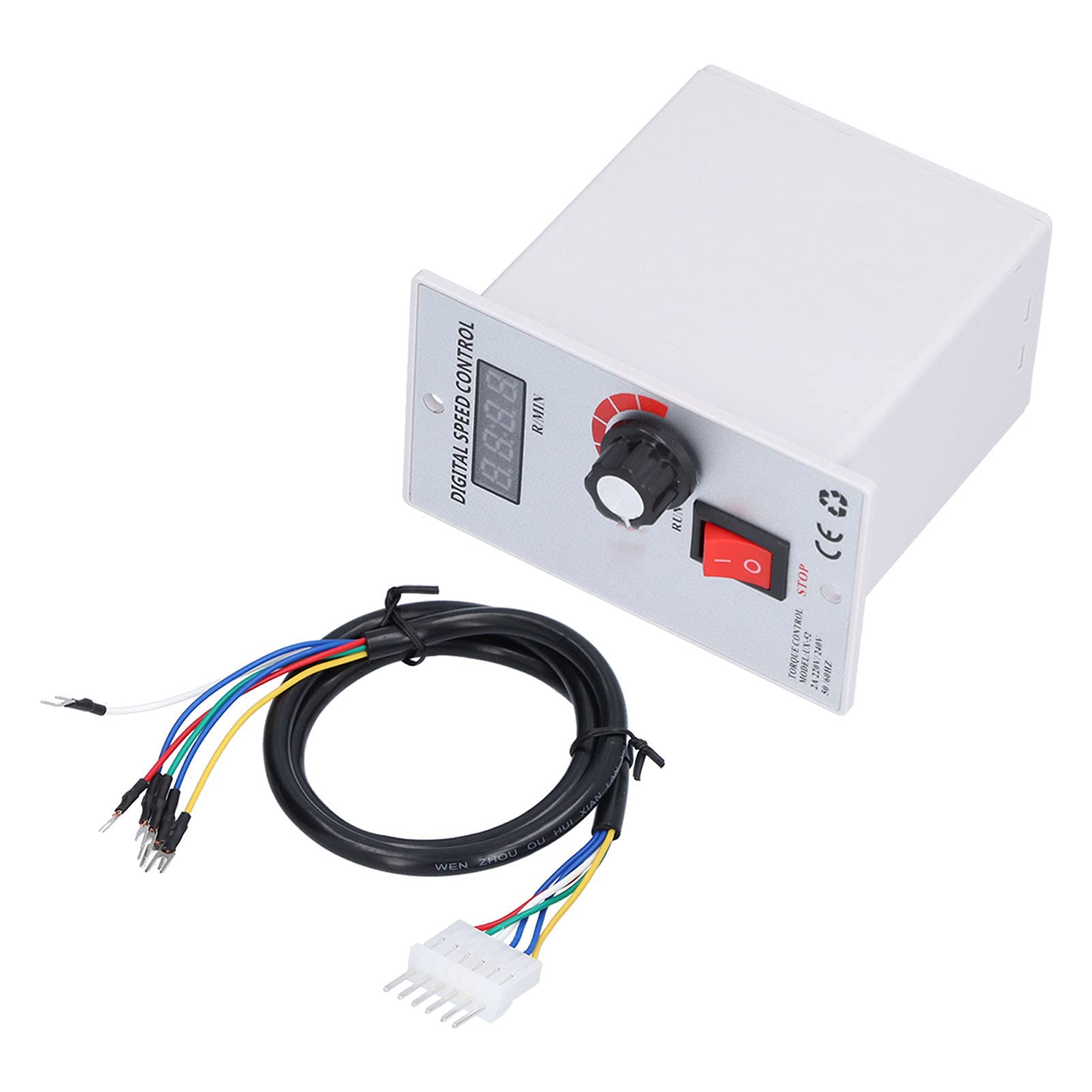 Moteur électrique à induction contrôlé en vitesse par le boîtier numérique silencieux 400w