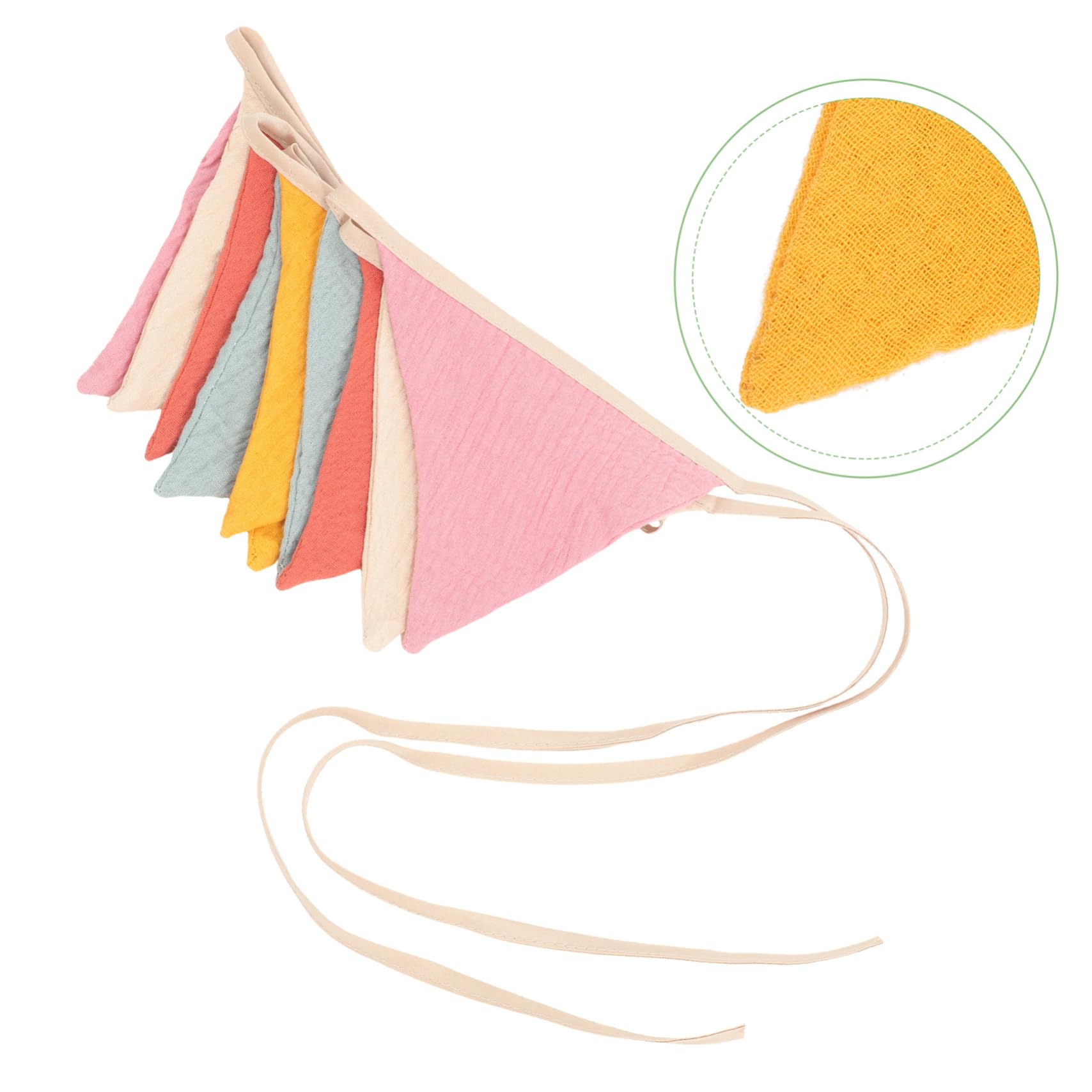 Toyvian 4pezzi Banner Colorato Per Decorazioni Festive Ghirlanda Per Feste Di Compleanno e Camerette Riutilizzabile e Leggero Atmosfera e Vivace