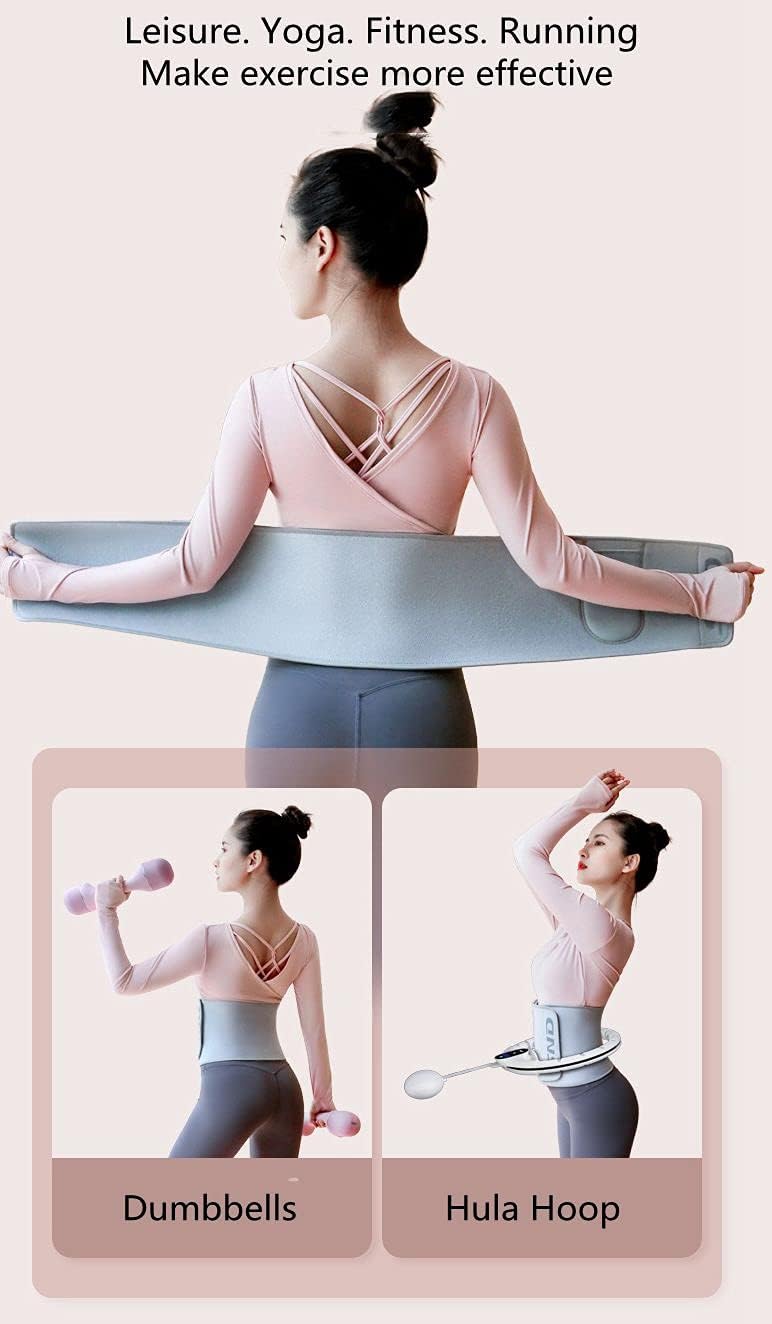 Body Fitness Slimming Sweat Belt Squat Weightlifting Sports Waist Support Back Silver Plated Weight Loss Waist Sculpting Sports Training Protective Gear