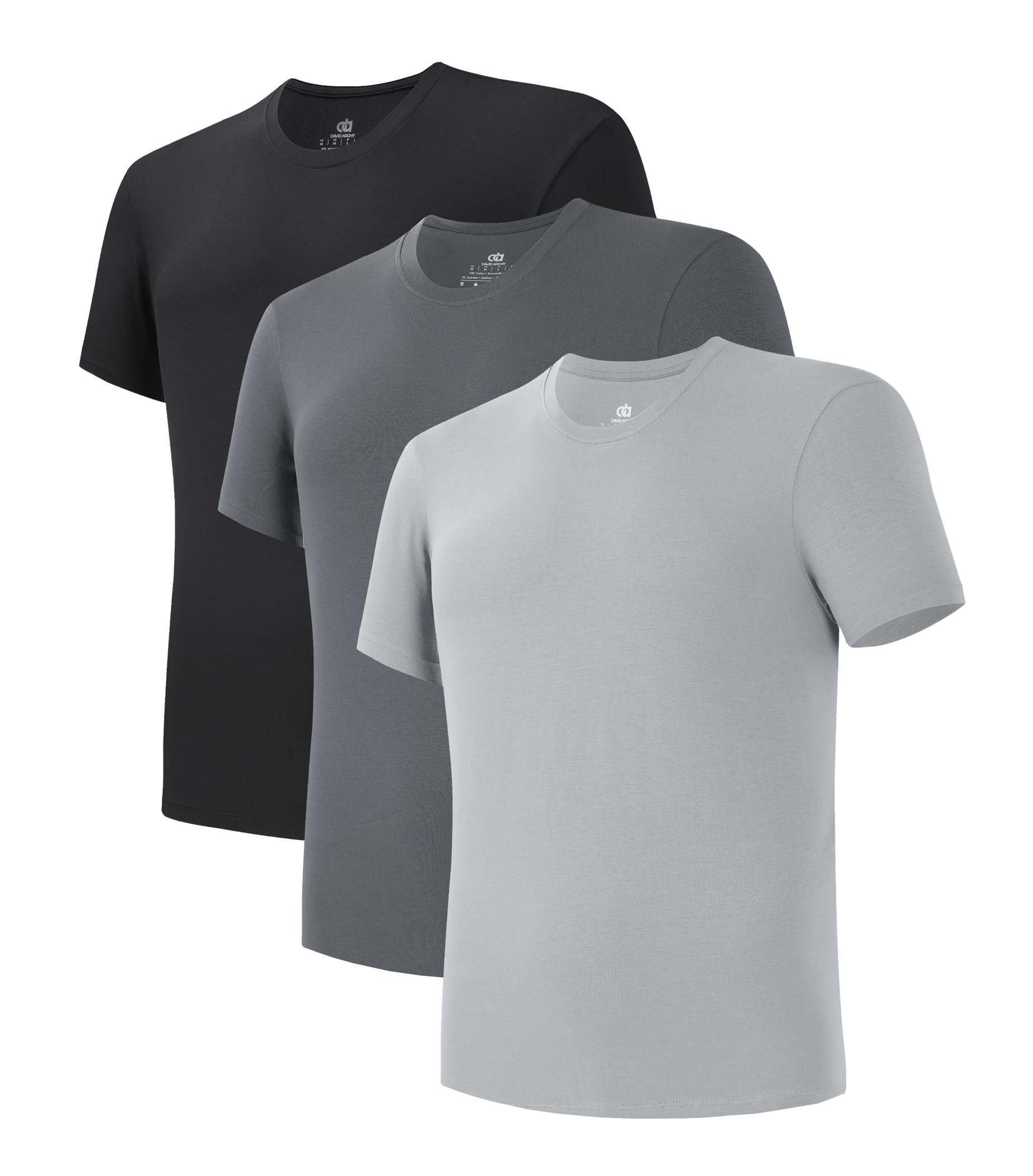 DAVID ARCHY 3-Pack Undershirt