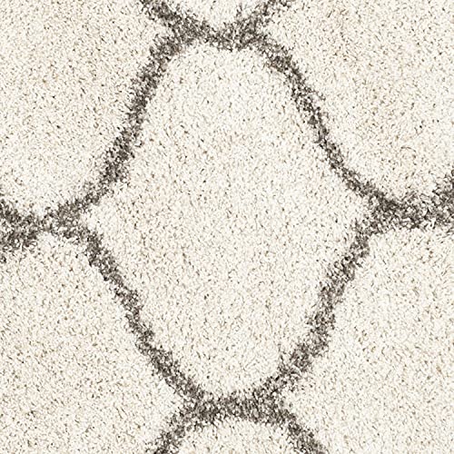 Image of Carpet for Living Room 7x10 feet Anti Skid Rug Colour Ivory Grey