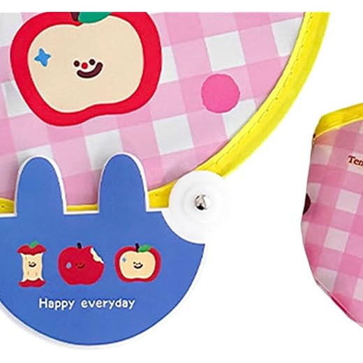 STYLEHEAVEN Cartoon Folding Fan Summer Portable Small Hand F