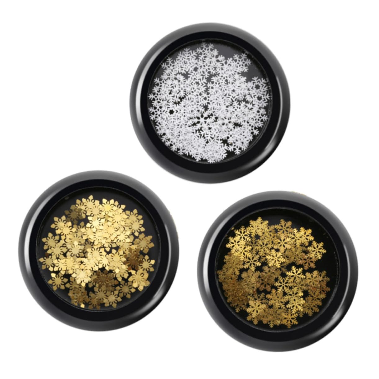 Healeved 3 Set Adesivi Per Unghie Adesivi Unghie Sottili Decorazioni Unghie Per Feste Adesivi Natalizi Decalcomanie Per Unghie Natalizie Adesivo Per Unghie Con Fiocco Di Neve 3 Scatole*3