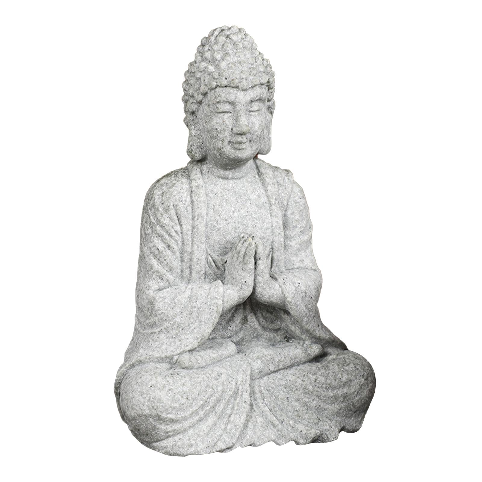 Amazon.co.jp: Nuyhadds仏像ホームインテリア用 | 座っている仏陀の