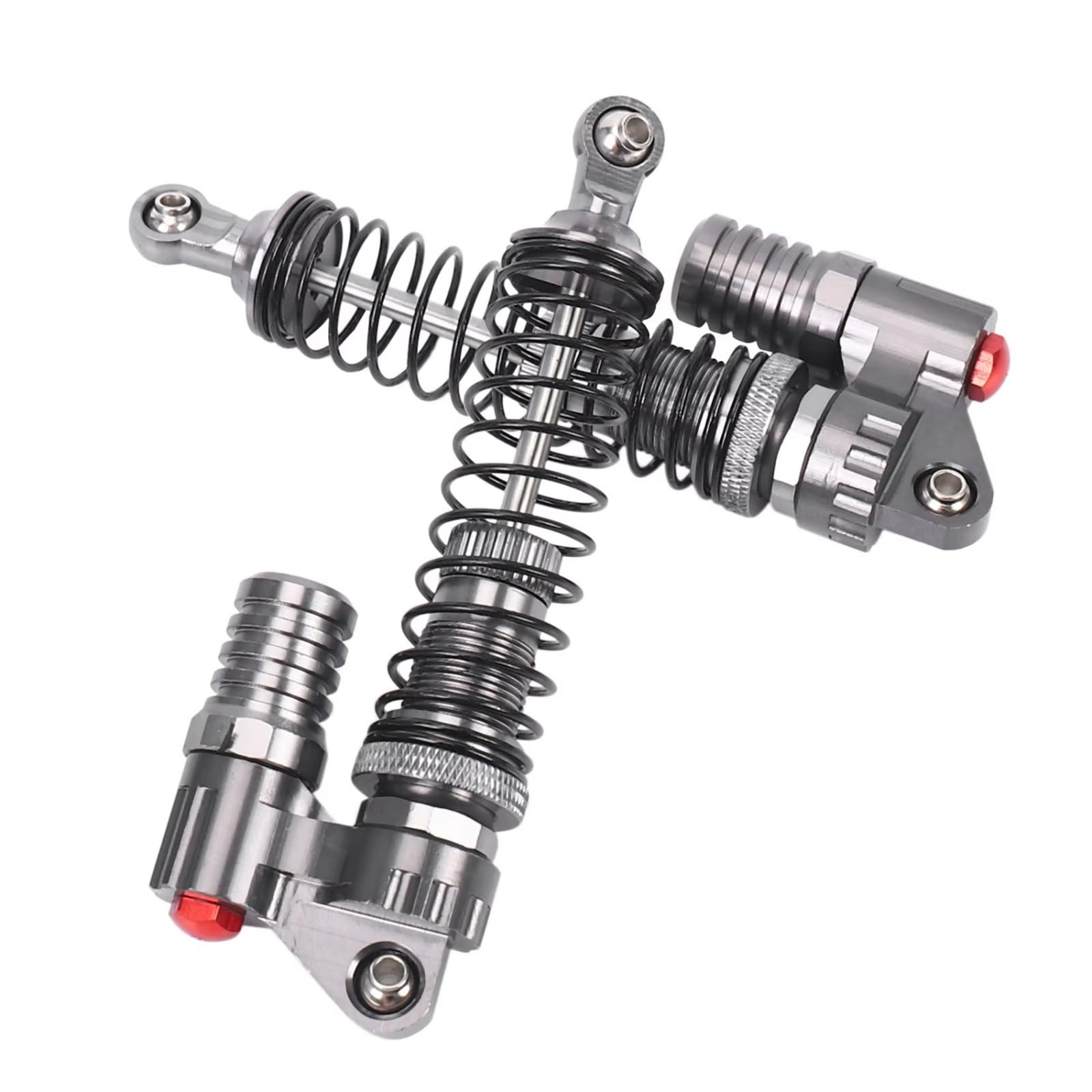 Compatible con Axial para SCX10 D90 1/10 Piezas De Mejora para Camión RC para Rock Crawler 4 Amortiguadores Aleación Aluminio 90 Mm Amortiguadore