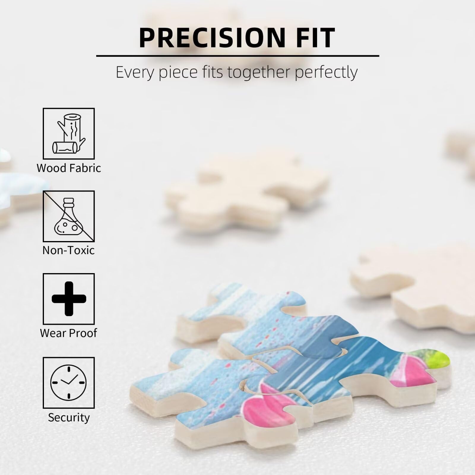 Puzzle 2000 sztuk tulipan duże jezioro puzzle dla dorosłych z pudełkiem do pakowania i obrazami referencyjnymi, zabawnymi grami dla całej rodziny, jako prezent dla przyjaciół i kochanków 2T-699