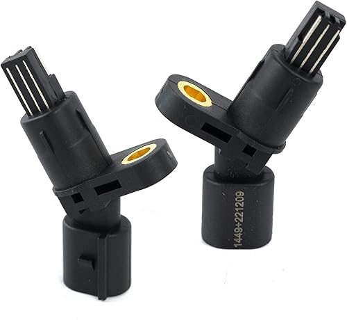 MOCA - 2 sensores de velocidad de rueda ABS trasero izquierdo derecho compatible con 00-06 para Audi TT y 04-06 para Seat Leon y 98-10 para