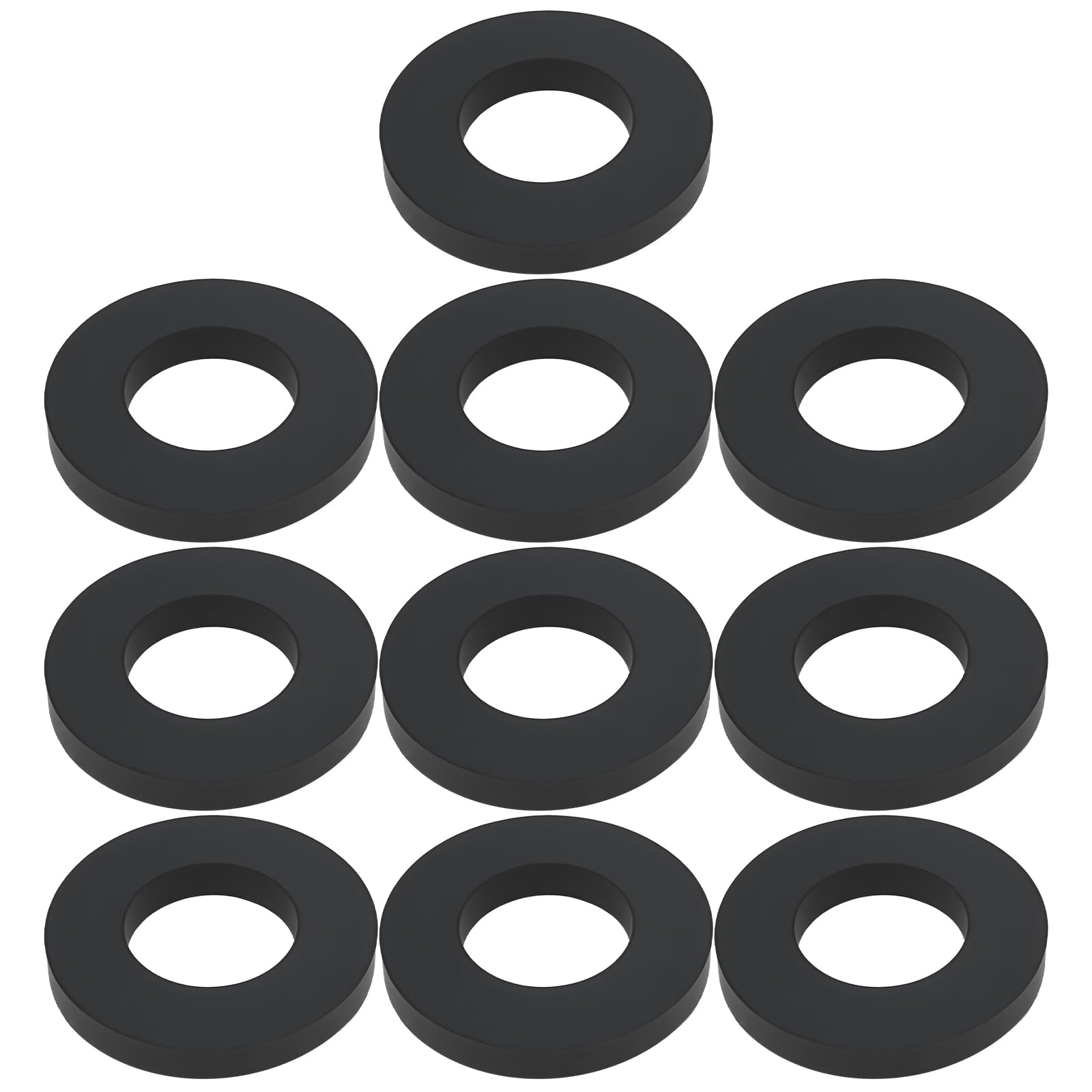 Briny River 10pcs 3/4Inch Rubber Washers 19x37x5mm for Vise Handle Compatible with Wilton #500 C2 Bench Vise Grip