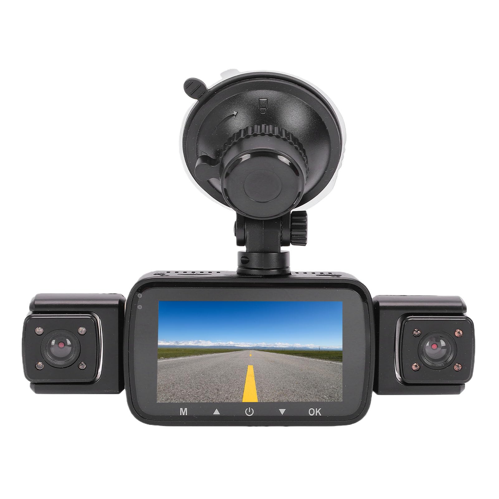 Matybobe Videocamera Dash 4 Lenti 1080P HD, Prestazioni in Condizioni di