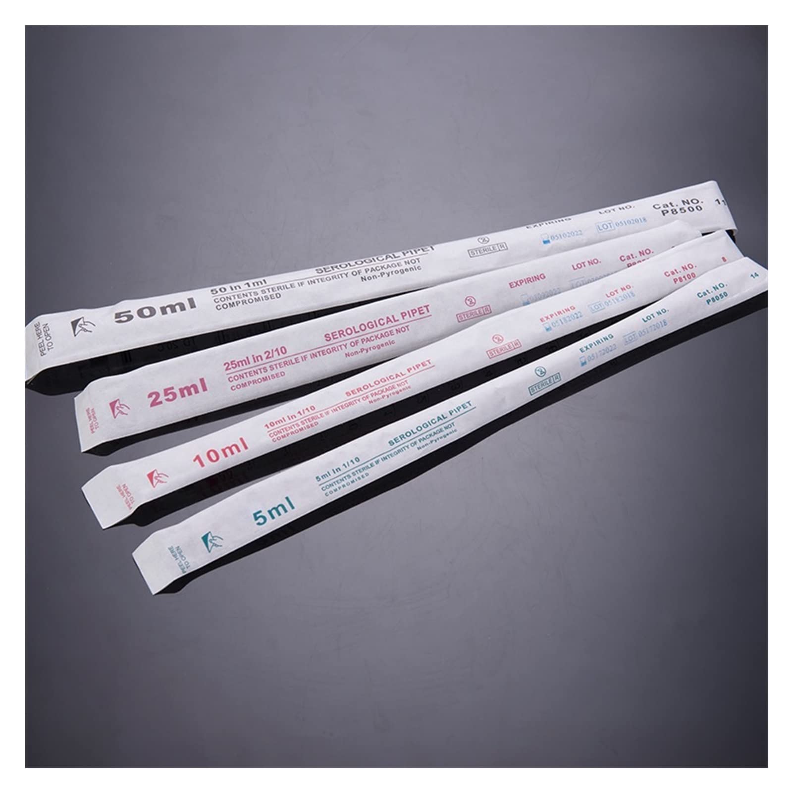 5ml 10ml 25ml 50ml Pipetta sierologica sterile monouso in plastica (Size : 10ml)