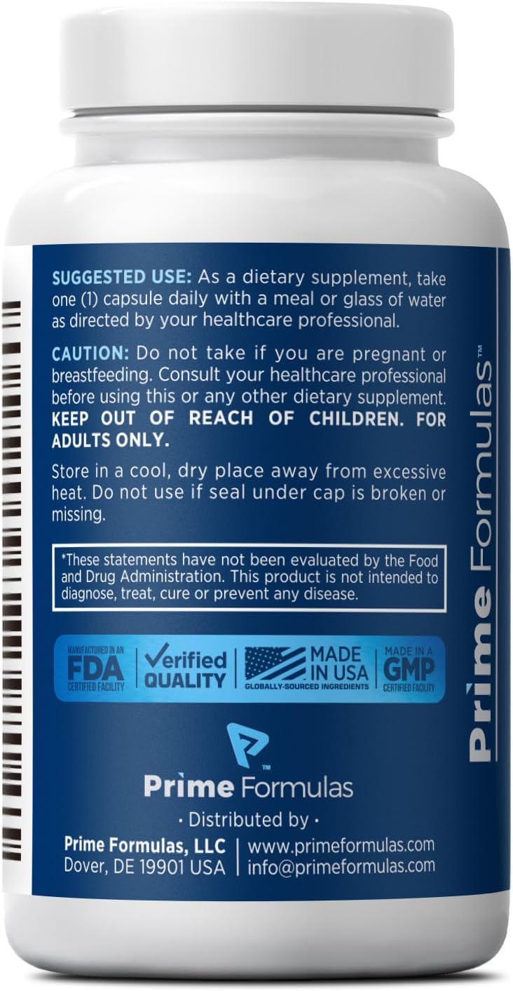 Nicotinamide 500 mg with Resveratrol 100 mg 120 Veggie Capsules - Non-GMO Vitamin B3, Supports Metabolic Health, NAD+, Skin Cell & Mitochondrial Energy Production. Made in USA for Men and Women