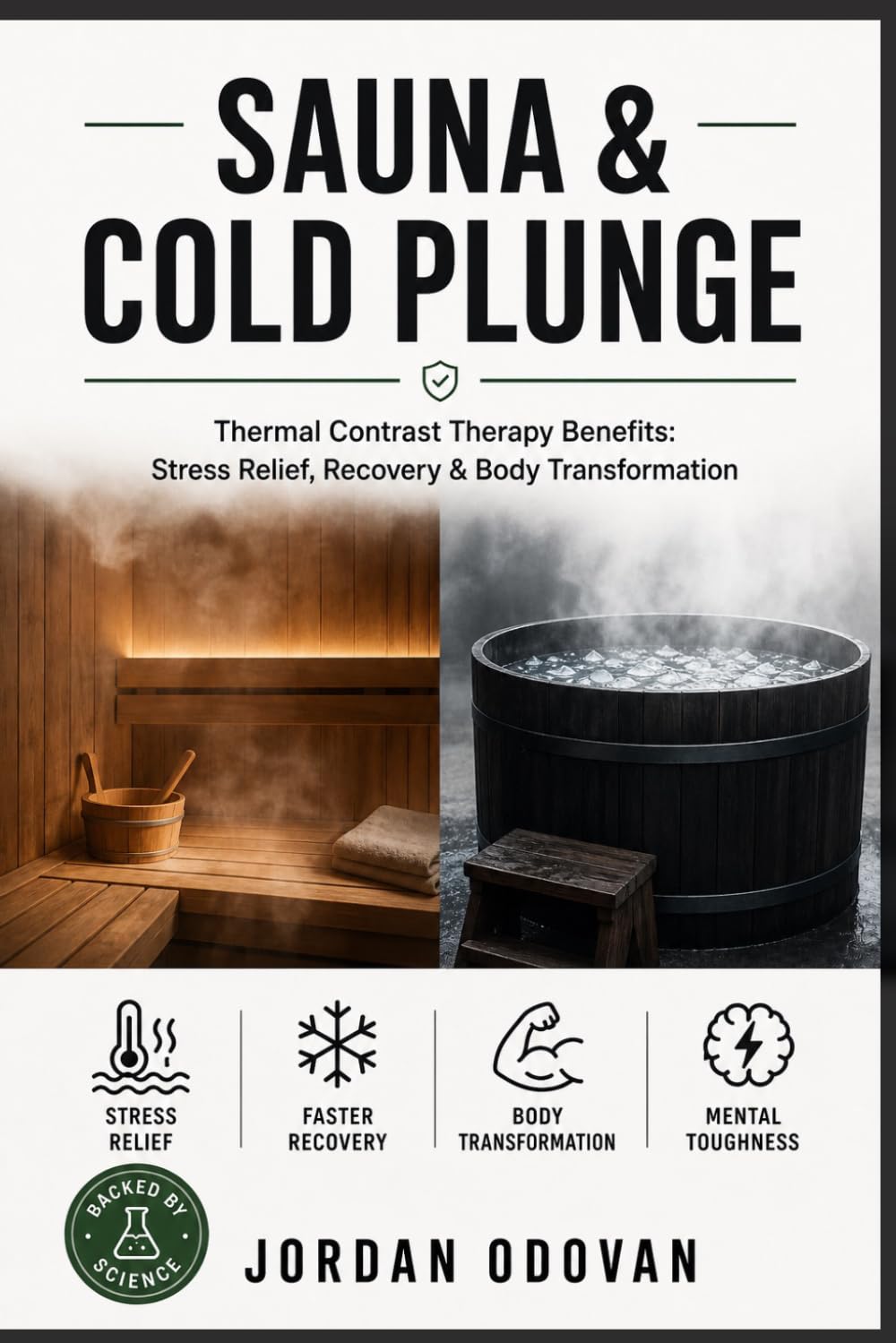 Sauna & Cold Plunge — Thermal Contrast Therapy for Stress Relief, Recovery, Focus, and Resilience: The Evidence-Based Guide (Naturally Upgraded Manhood)