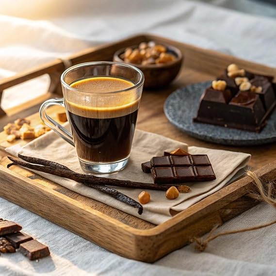 Bestpresso Coffee for Nespresso Original Machine 120 Aluminum pods Certified Genuine Espresso Variety Pack Caramel,Vanilla and Chocolate
