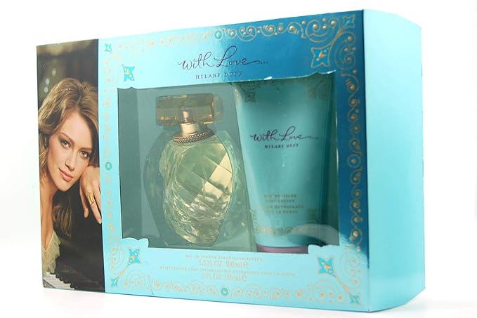 WITH LOVE HILARY DUFF by Hilary Duff SET-EAU DE PARFUM SPRAY 3.3 OZ \u0026 BODY  LOTION 5 OZ for WOMEN : Personal Fragrances : Beauty \u0026 Personal Care -  Amazon.com