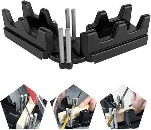 Herramienta de corte de ángulo de medición de inglete 2 en 1, kit de inglete de medición para instalación de tuberías, mejoras para el hogar,