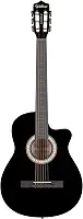 Violão Eletro-Acústico Cutway com Tensor de 2 Vias e equalizador gráfico de 3 bandas com afinador embutido. Cordas de Aço - Preto