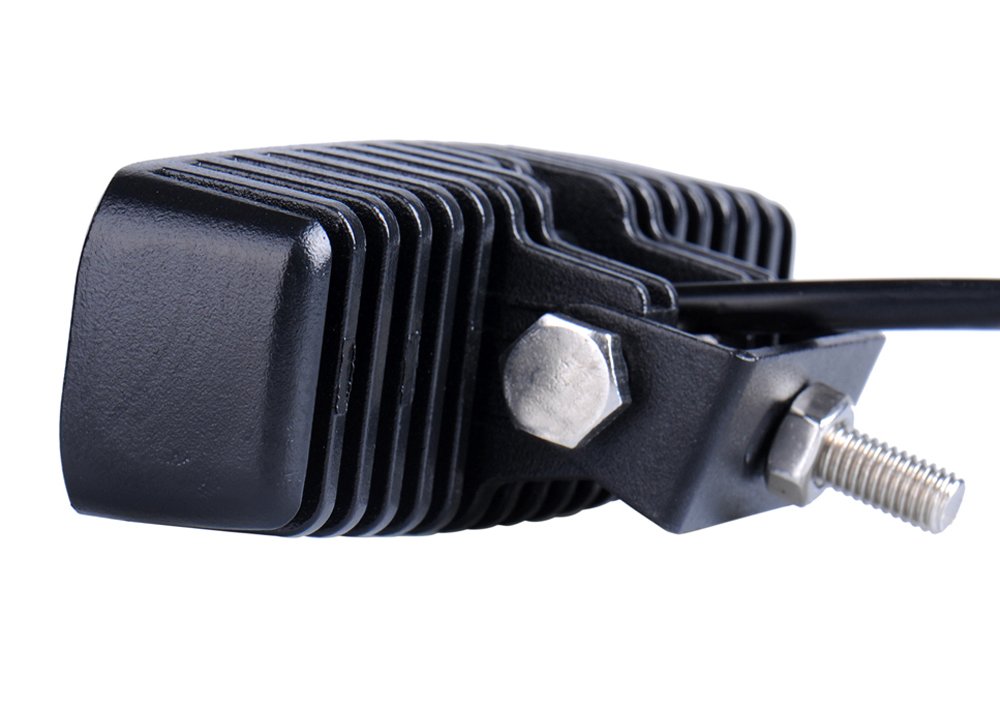 6 piezas 18W LED luz de trabajo Luz Faro Coche Moto Luces 6500K 1800Lumen - Blanco frío