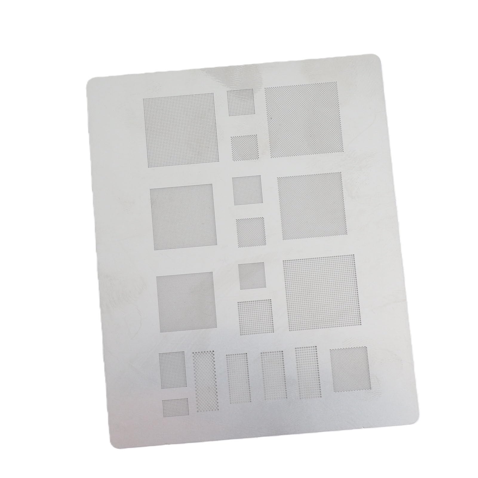 Stencil Universale BGA Reballing Stencil BGA Reballing Stencil Universale BGA Reballing BGA Rework Net Stencil Template 0.3mm 0.35mm 0.4mm 0.5mm