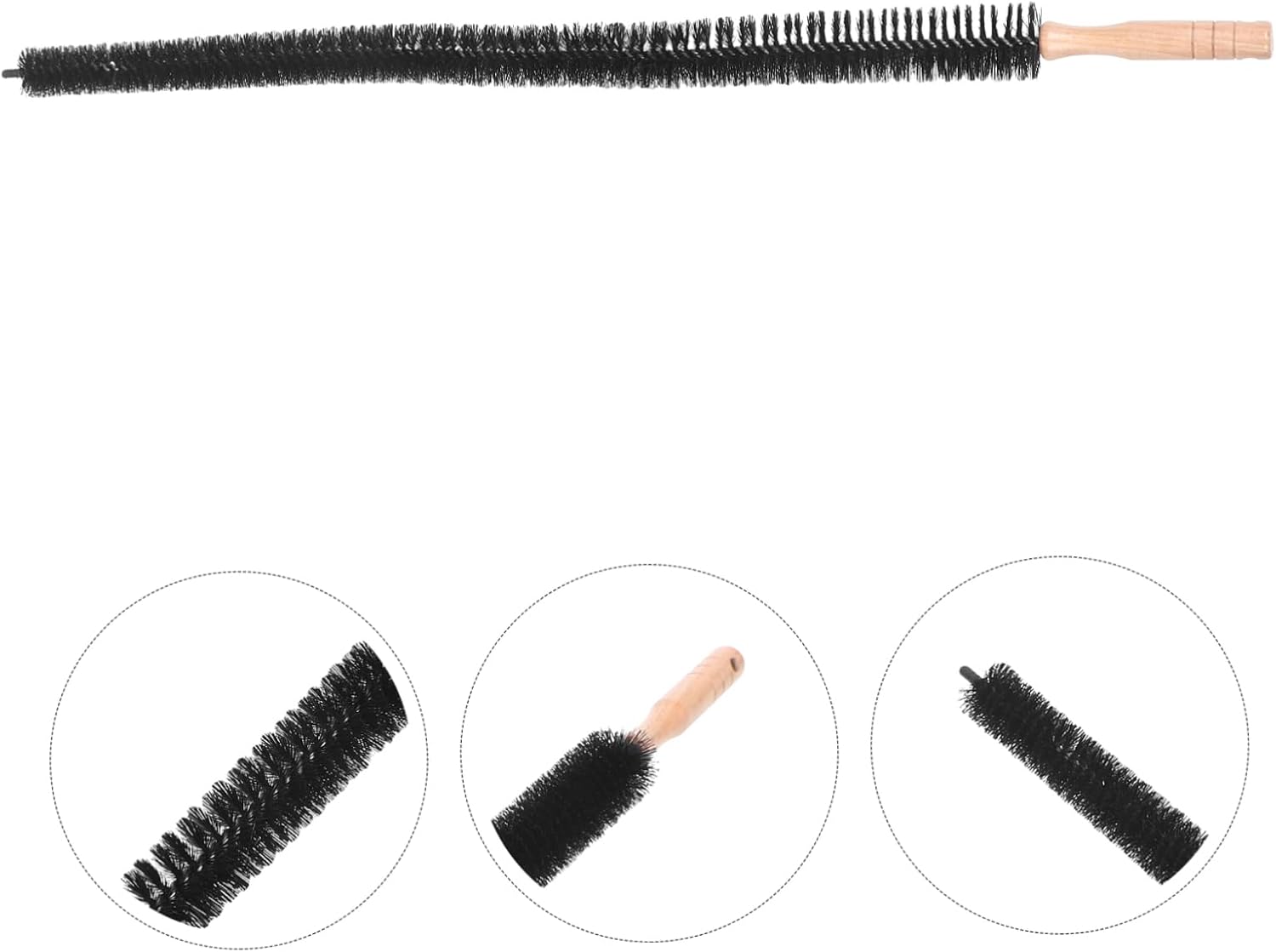 Multifunctional Cleaning Brush Dryer Vent Washing Machine Shower Lint Brush Long Handle Handle