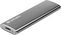 Vista 8 de Verbatim SSD externo Vx500 de 240 GB, USB 3.1 Gen 2 - Grafito