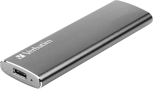 Verbatim Disco duro externo SSD portátil Vx500 de 1 TB USB 3.1 Gen 2 - Gris espacial