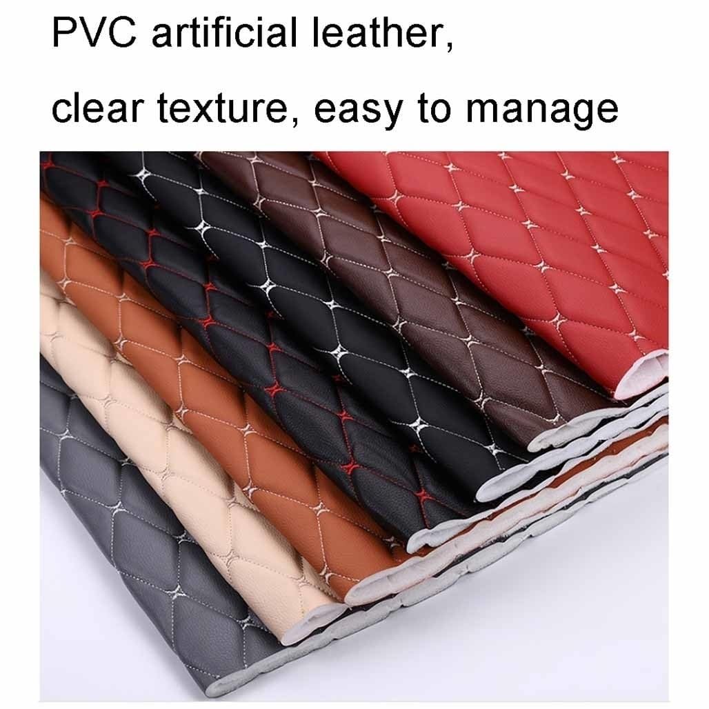 PU Cuero Artificial, Tela De Polipiel Para Tapizar, Cojines, Muebles - Tapicería - Retal De 100 Cm LargoX160Cm Ancho(Red,1.6X5m)