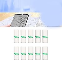 Vista 2 de 10 rollos de papel de impresora térmica, 2.24 x 0.98 pulgadas, mini papel de impresión autoadhesivo para papel térmico para recibos, papel
