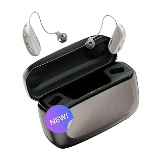 Jabra Enhance Select 700 Clinic-Quality OTC Hearing Aids, Licensed Audiology Services Included, Bluetooth LE Audio & Streaming for iOS/Android, Nearly Invisible & Comfortable, Silver - Amazon product rated Grade A