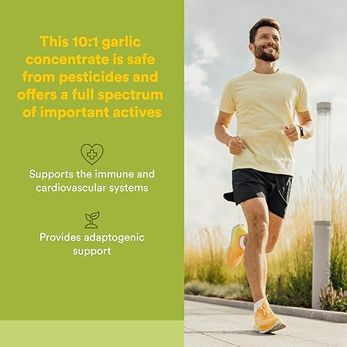 Miniatura 2 de Natural Factors GarlicRich, ajo súper fuerte + Reishi, 120 cápsulas vegetarianas de liberación retardada