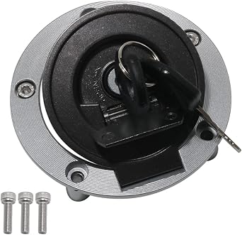 Gas caps and Gas Cap Keys Motorcycle Fuel Cap Gas Cap for Yamaha 5JJ-24602-00 39P-24602-00 2CR-24602-00 for Yamaha YZF R1 R6 R6S,FZ1 FZ6 FZ8 FZ10 for Yamaha MT01 MT-01,MT03 MT-03,MT07 FZ07,MT09 FZ09