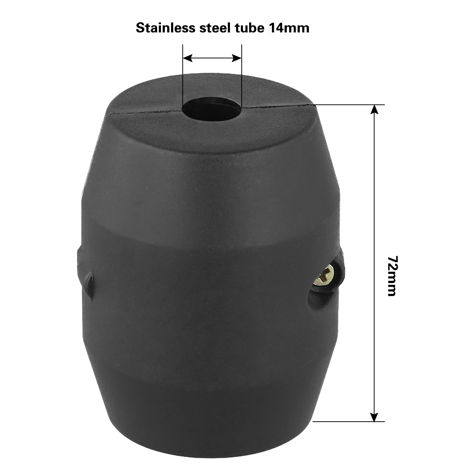 Tubo da cucina Peso Heavy Ball di ricambio per rubinetto della cucina di ricambio lavello estrarre rubinetto Peso -Nero