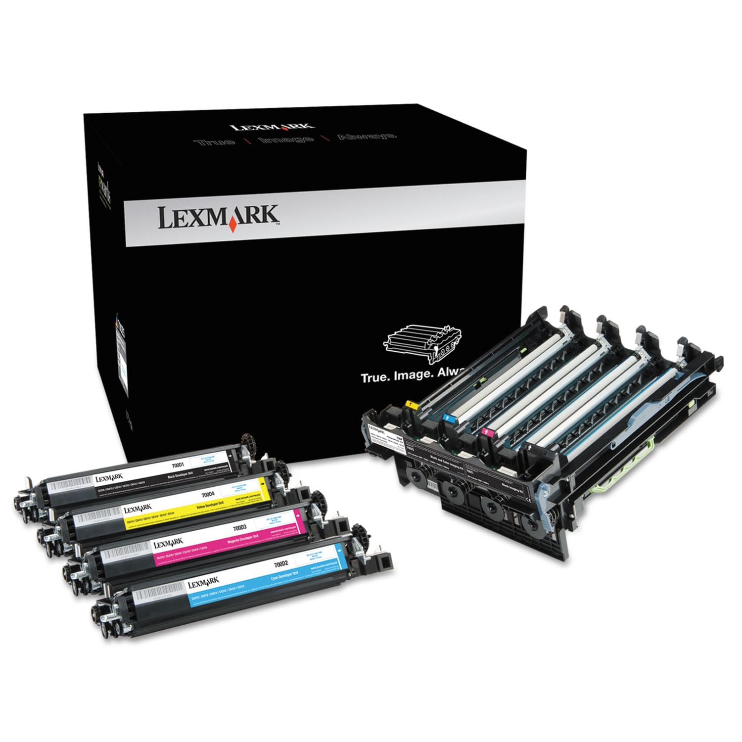 Amazon.com: Lexmark 70C0Z50 Imaging Kit, Black/Tri-Color - in Amazon.com: Lexmark 70C0Z50 Imaging Kit, Black/Tri-Color - in