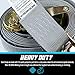 Tank Straps Motorcycle Tie Down Straps (2pk Grey) - 10.000 lb Webbing Break Strength 2'' x 10' Super Heavy Duty Endless Tie Downs with Ratchet Strap
