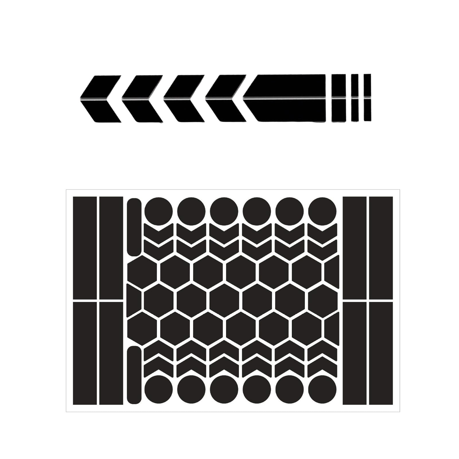 83 Pièces Imperméable Autocollant Réfléchissants Velo Bande Reflechissante Autocollante Haute Visibilité Gadget Velo Sticker Reflechissant Casque Moto pour la Visibilité de Nuit pour Voiture et Pousse