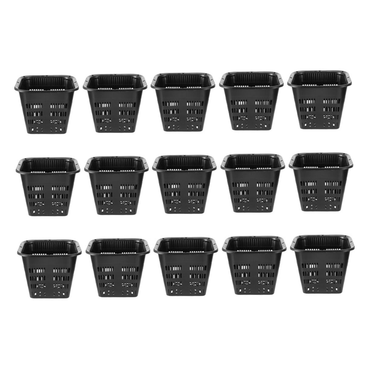 Pots de fleurs en plastique SEWACC hydroponiques pour une croissance saine