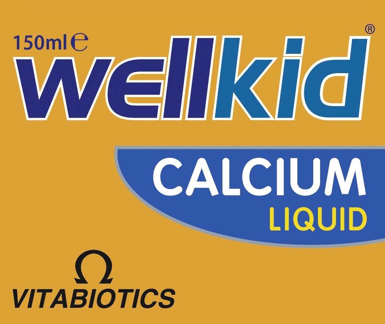 Wellkid by Vitabiotics Calcium Liquid 150ml
