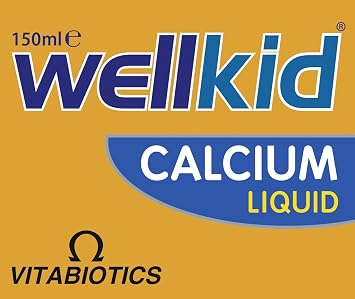 Wellkid by Vitabiotics Calcium Liquid 150ml