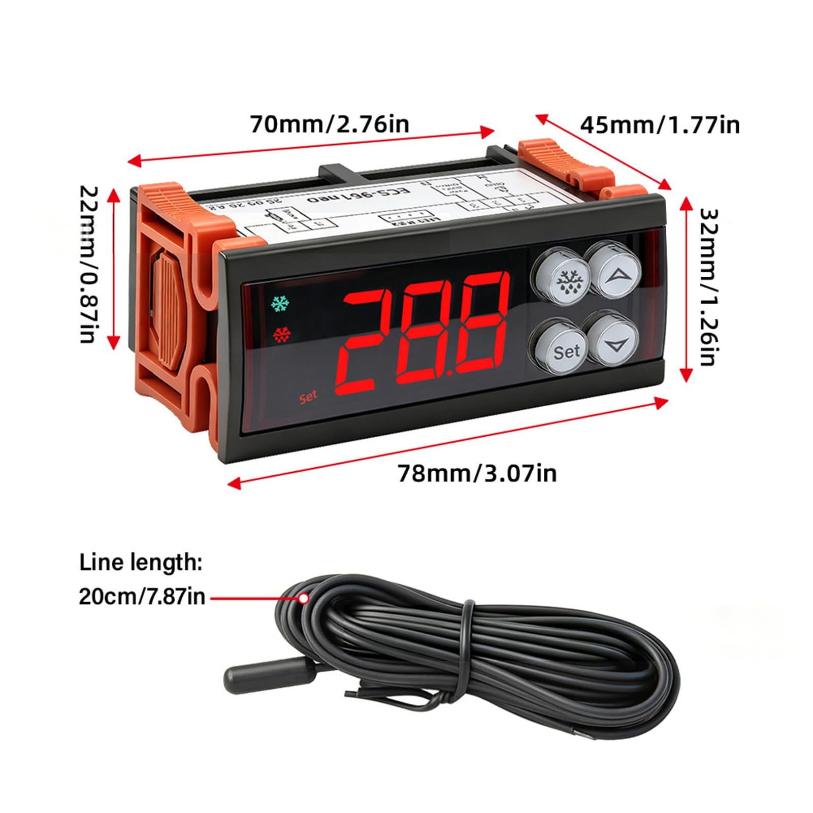 Cyfrowy Regulator Temperatury, Regulator Temperatury AC220V