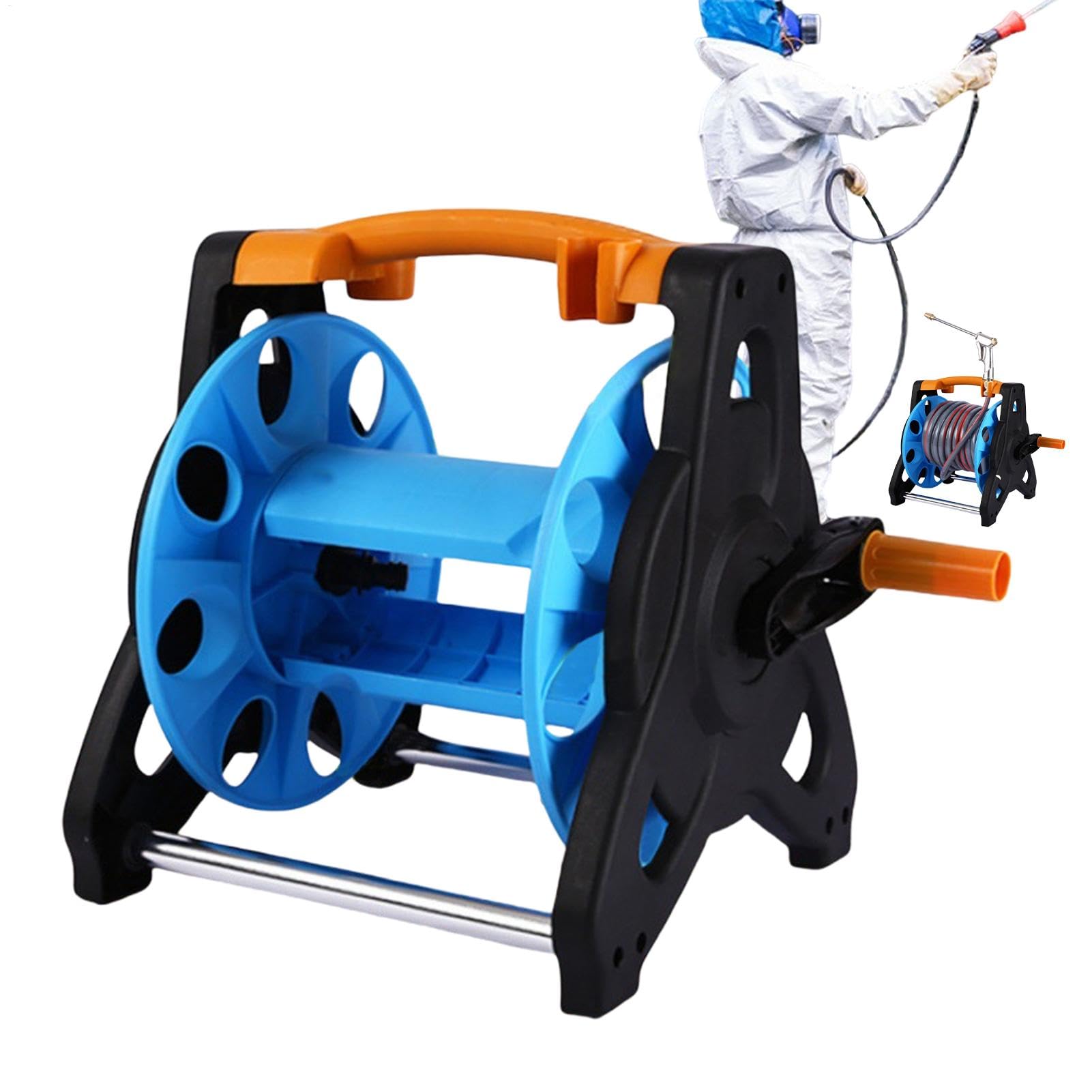 Chariot de bobine de tuyau pour en finir avec les nœuds au jardin